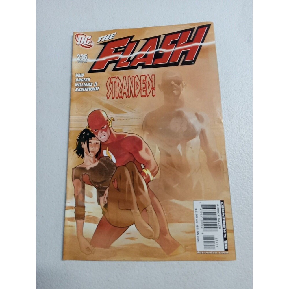 Flash #235 DC Comics February 2008 Mark Waid BARRY ALLEN Stranded